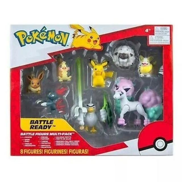 Bonecos Pokemon 8pcs  Action Figure Sunny 2614 - Foto 2