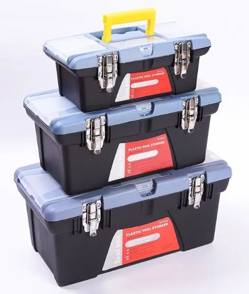 Kit Caixa de Ferramentas Reforçada com 3 peças BT-401