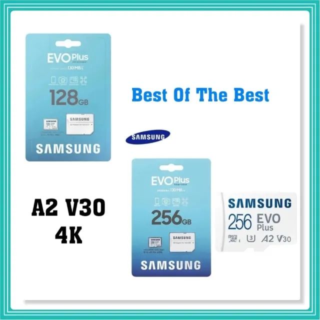 Samsung Cartoes De Memoria Micro Sd Evo Plus, E Pro plus. 128Gb Para Drone