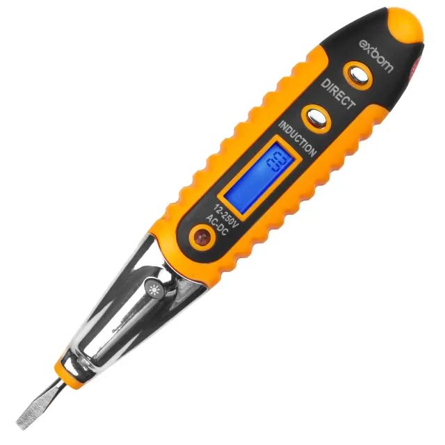 Caneta Teste  Testador De Voltagem corrente Digital 12v A 220v