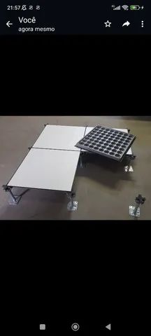Piso elevado em aço e todos revestimentos  - Foto 3