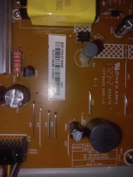 Placa da fonte tv LG  32LJ501B