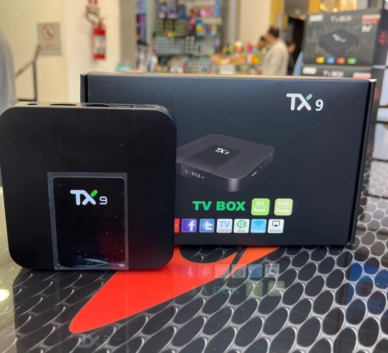 TV Box TX9 - 8GB RAM - 64GB Flash - Android TV