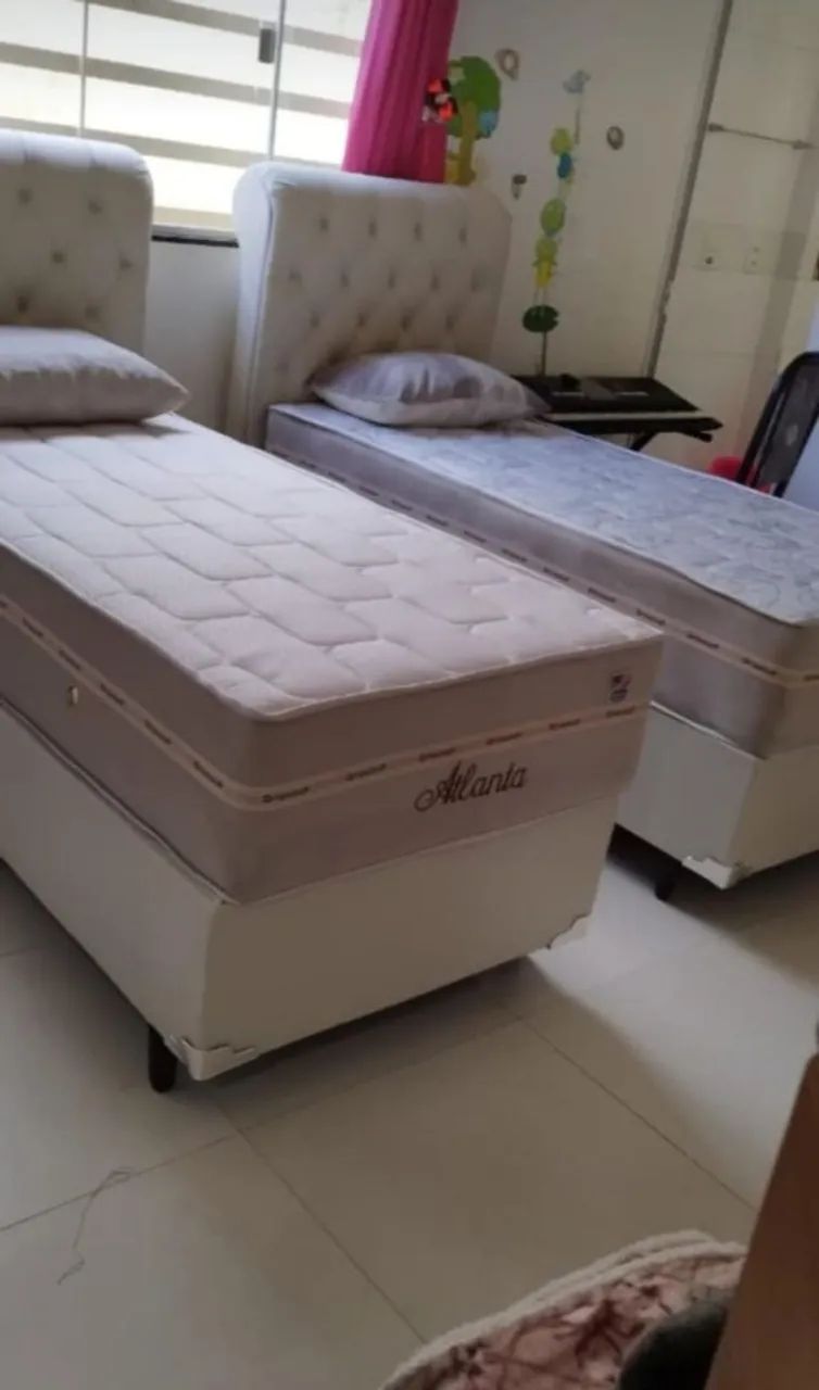 Cama solteiro todas as cores 