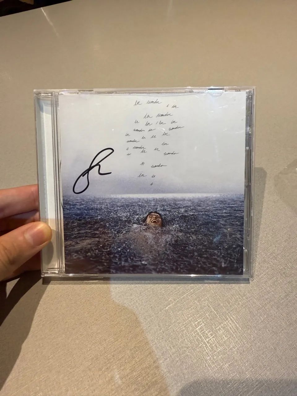 Cd Wonder Shawn Mendes autografado