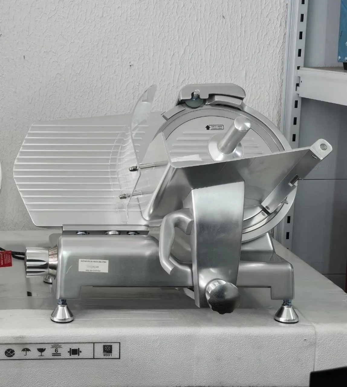 Fatiador de frios lâmina 300 mm novo consultar valores
