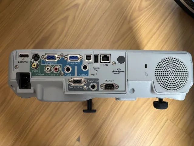 Projetor Epson LCD Projector H382F + Tela - Foto 5