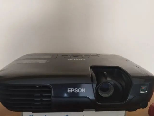 Vendo Projetor Epson Lumens Preto Usado