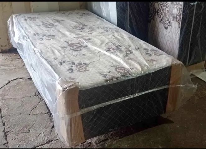 Cama box solteiro (novo) 