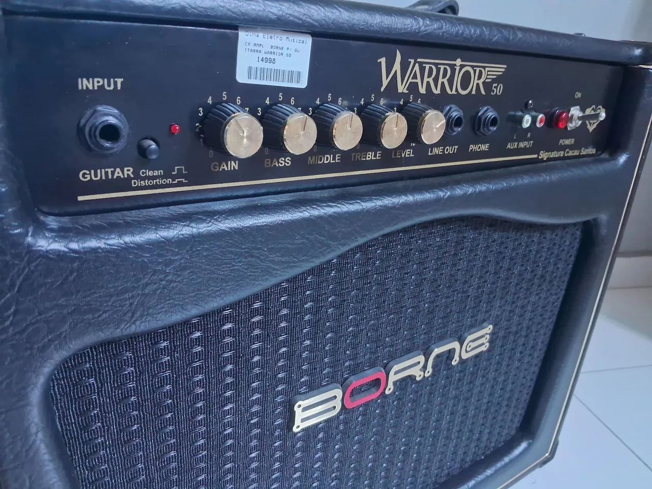 Amplificador Borne Warrior 50 ( nova ) envio na olx - Foto 2
