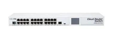 Switch Mikrotik Cloud Router Crs125-24G-1S-Rm 24Portas
