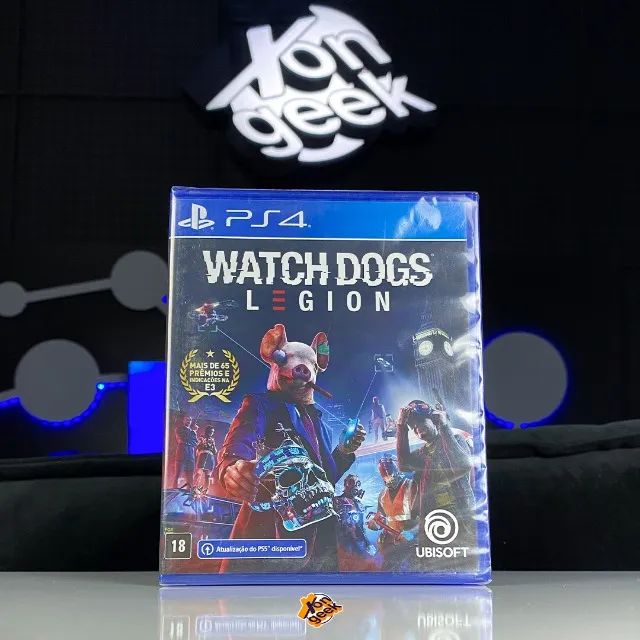 PS4 Jogo Watch Dogs Legion Edição Limitada | Recrute E Jogue Com Pessoas Da Cidade! 