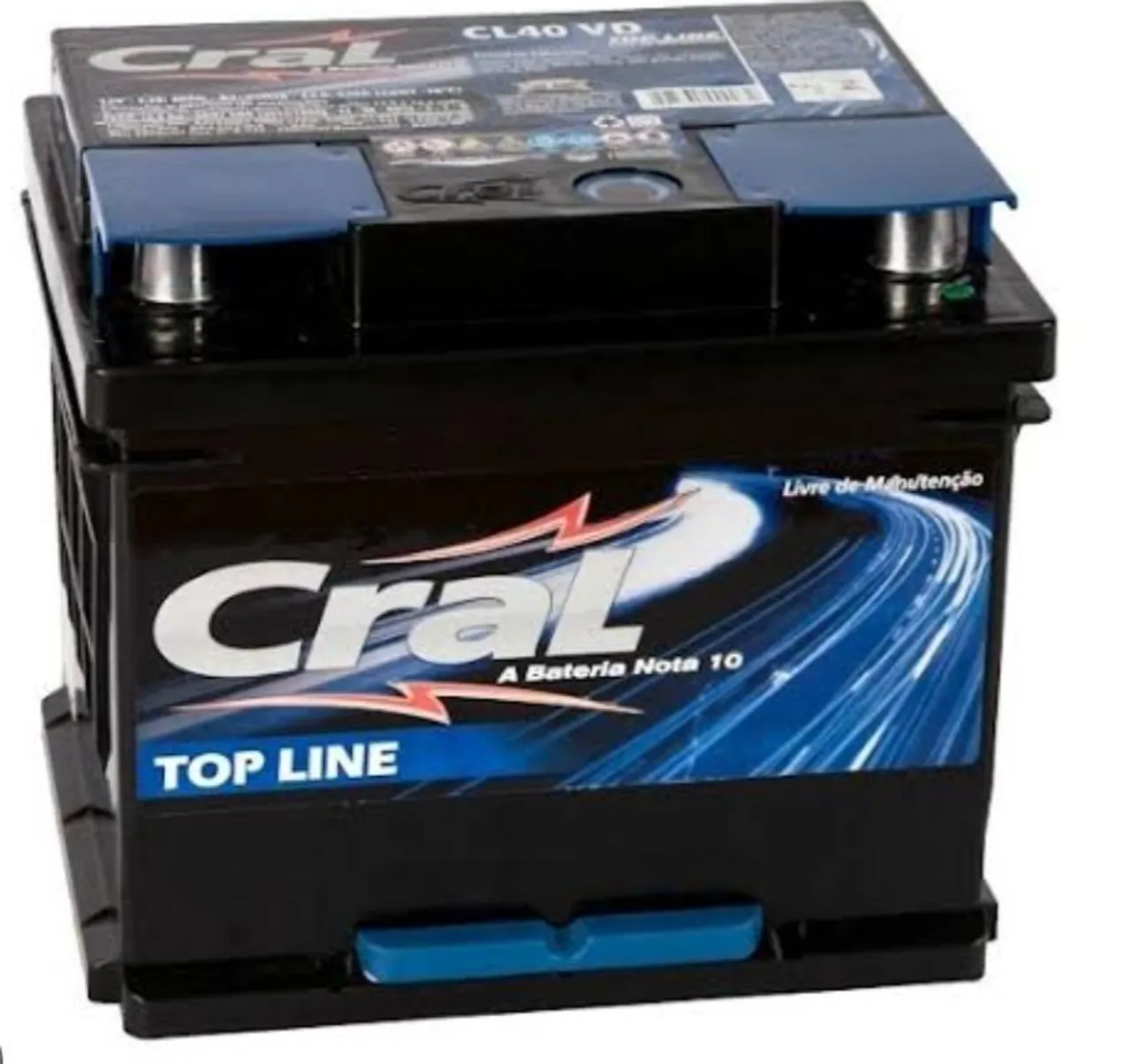 Vendo bateria Cral nova de 40 amperes