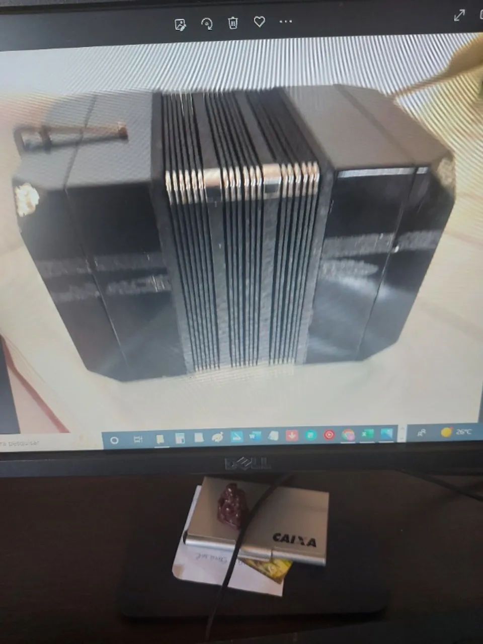BANDONEON GUTYAHR - NOVO SEM USO - VALOR 7.000,00 REAIS