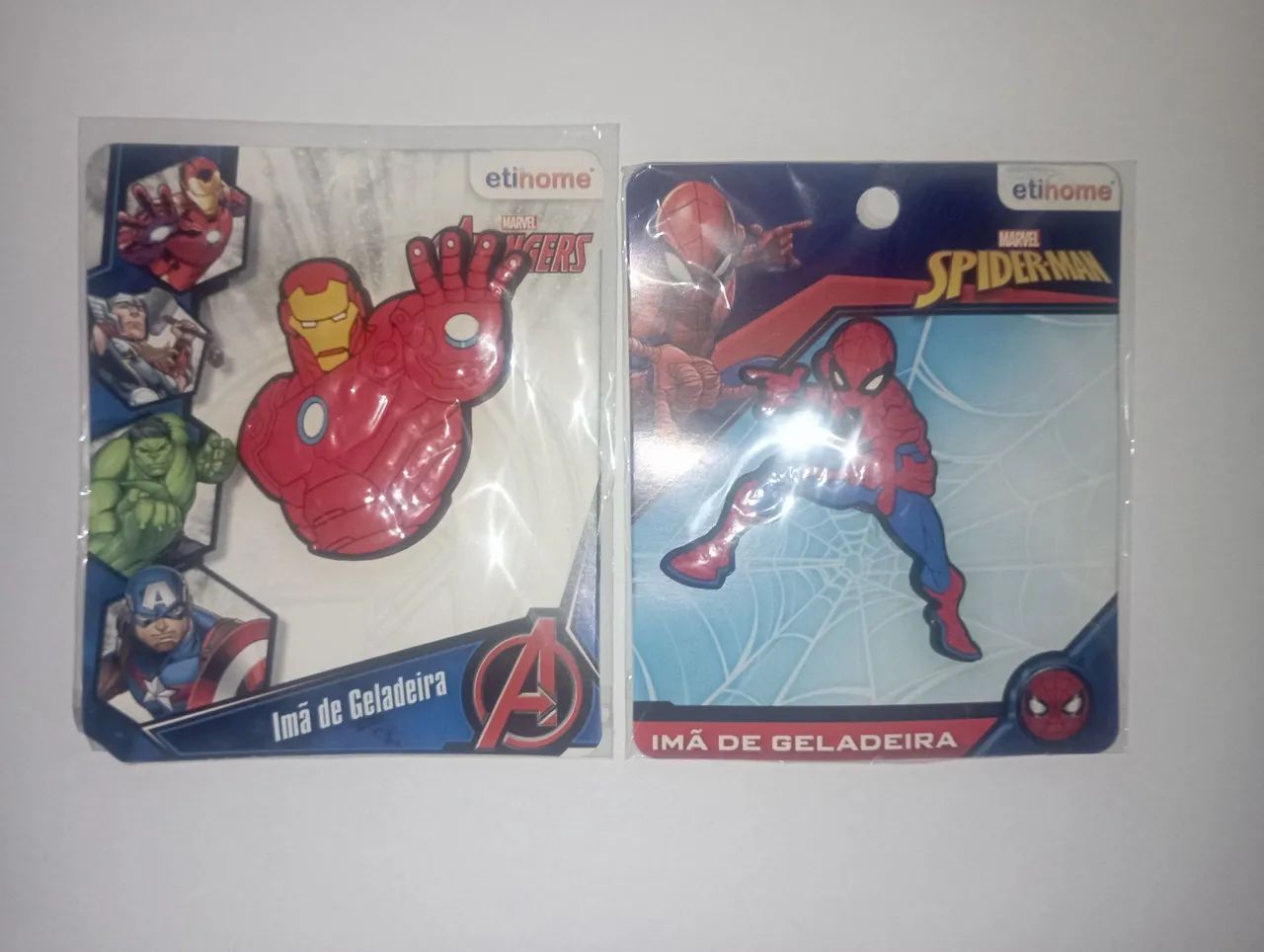 Chaveiros e ímãs do Homem Aranha e Vingadores - Foto 4