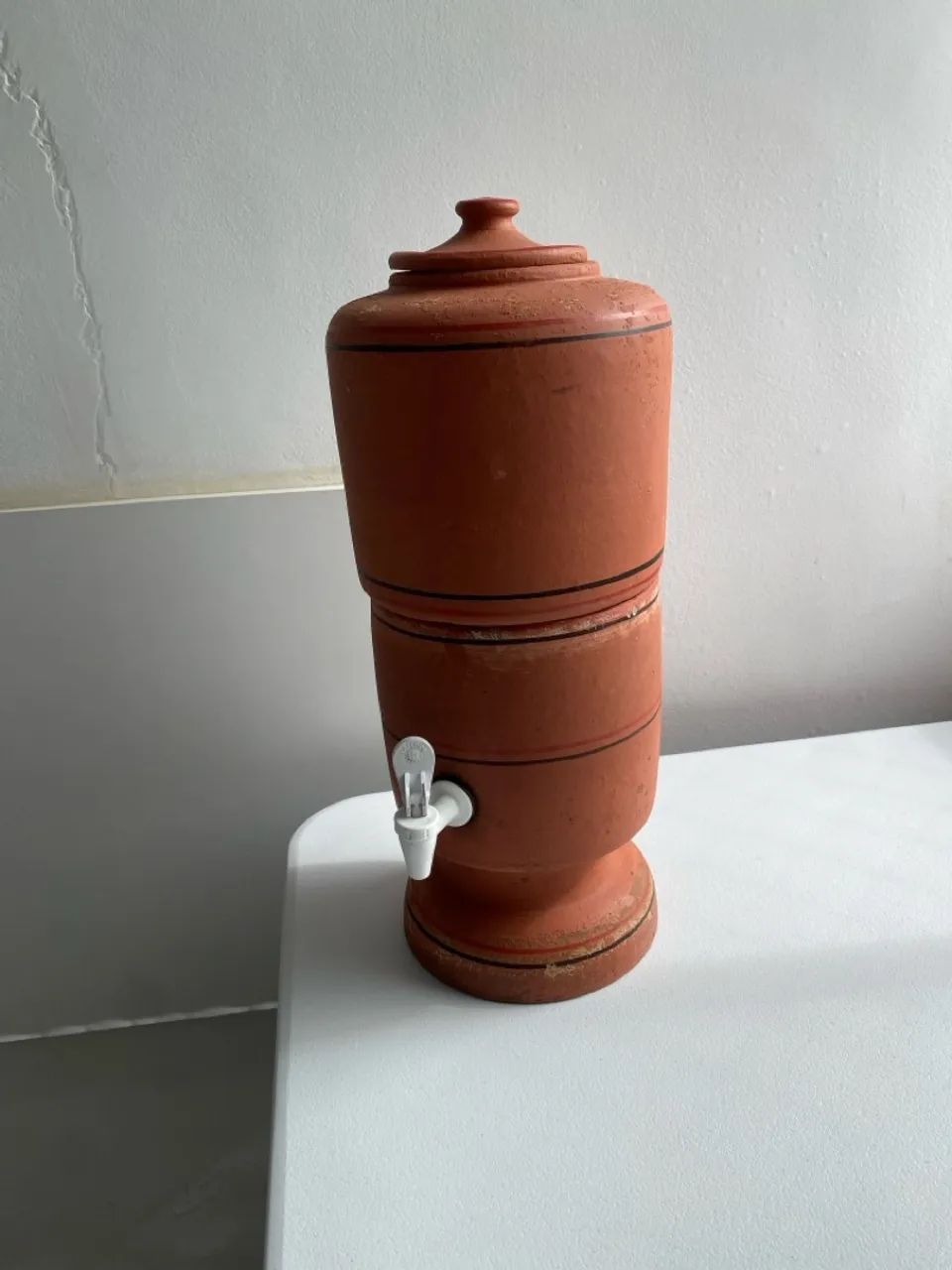 Filtro de Barro Artesanal pouco Utilizado