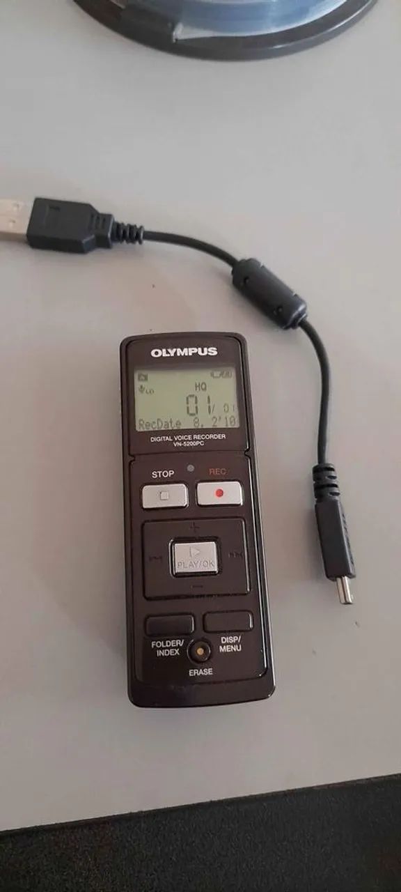 Gravador digital olympus seminovo