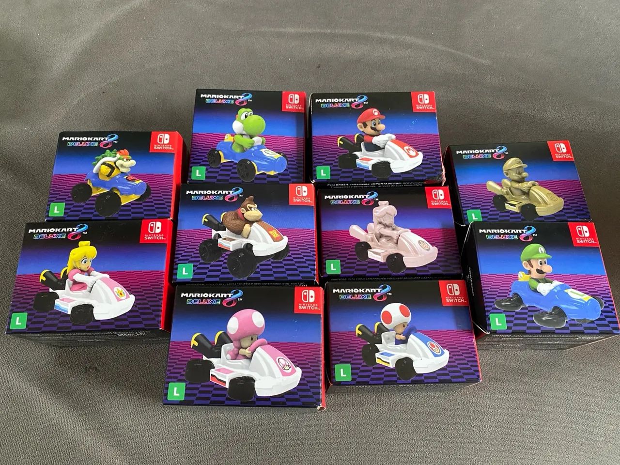 Coleção Mario Kart McDonalds