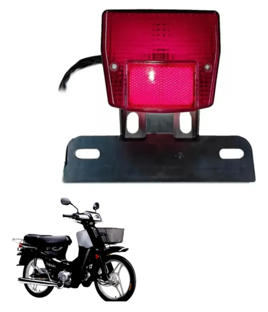 Lanterna traseira Traxx JL 50 Star (Todos os anos).