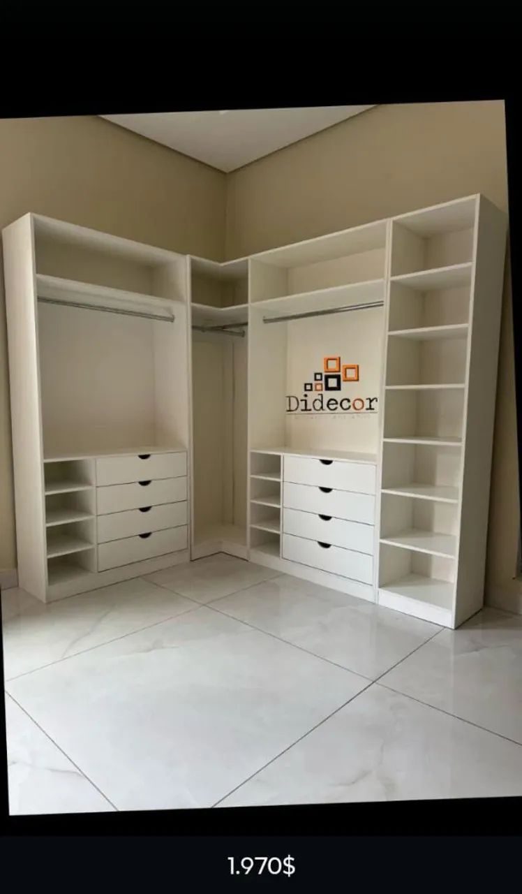  Closet Branco  100%MDF