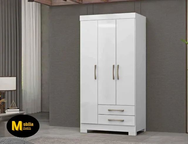 Guarda Roupa Angra 3p - Direto da Fábrica 