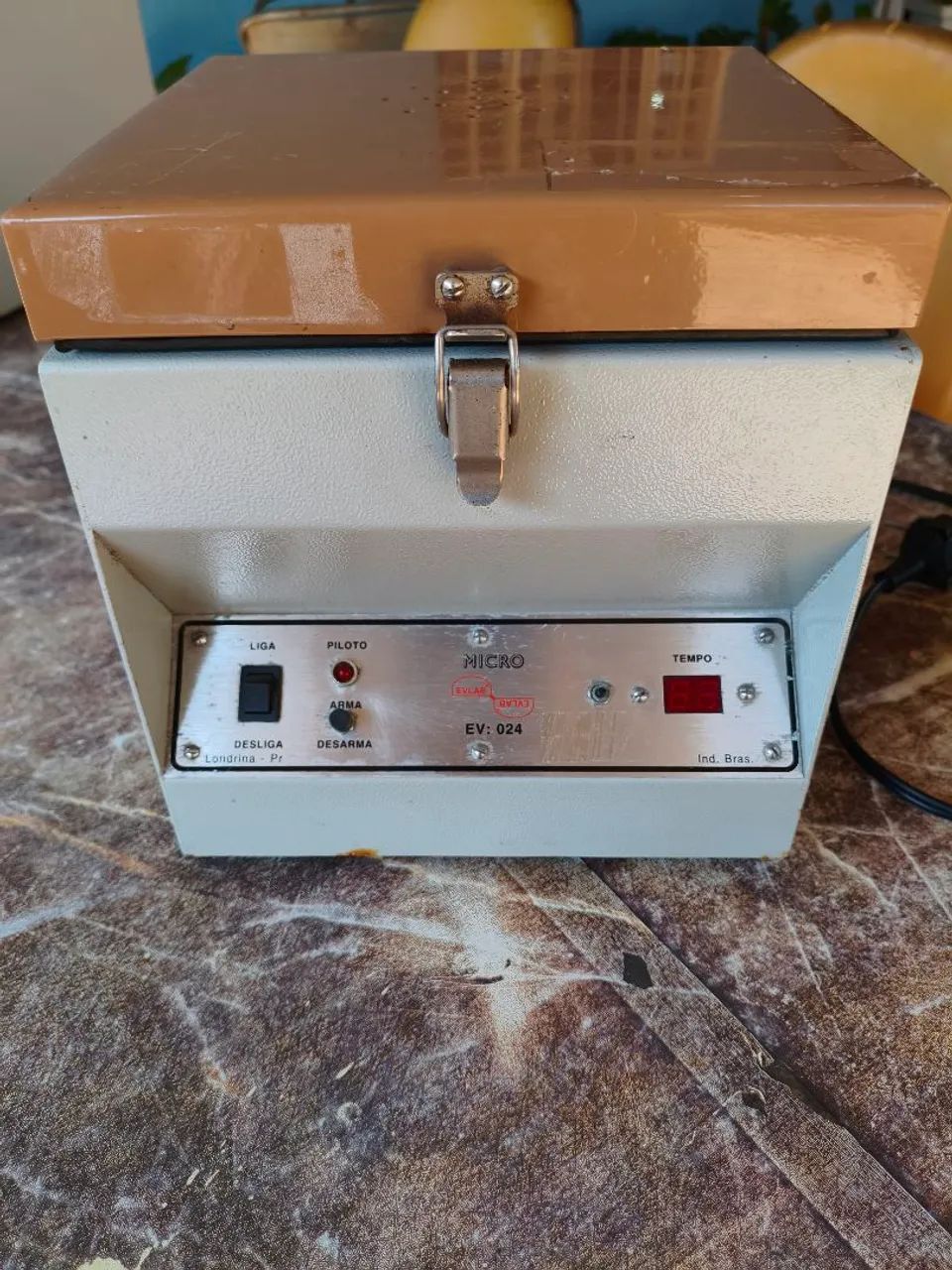 Centrifuga funcionando perfeitamente!