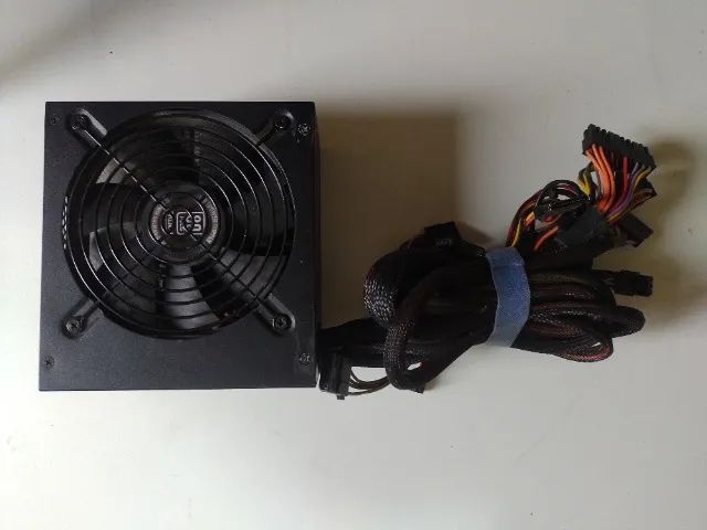  Fonte ATX Zalman 600W GLX Eficiência 87% PFC Ativo ZM600-GLX Aceito Troca - Foto 4