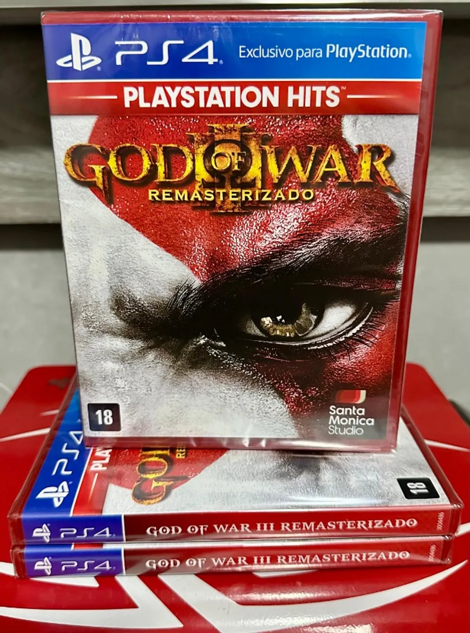 Ps4 God Of War III (Novo - Lacrado)