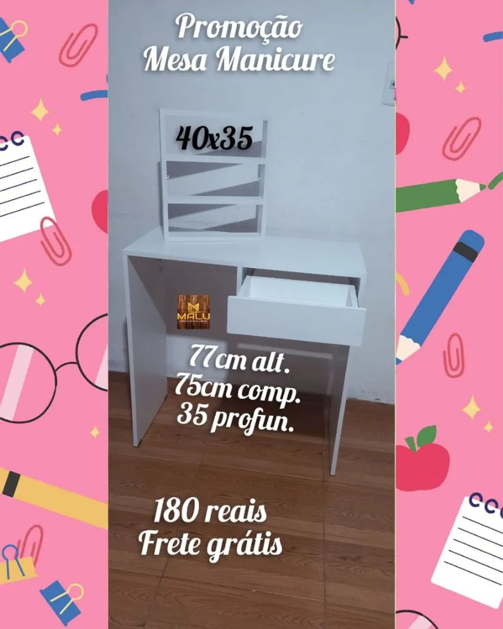 Mesa Manicure Promocional com Frete Grátis!