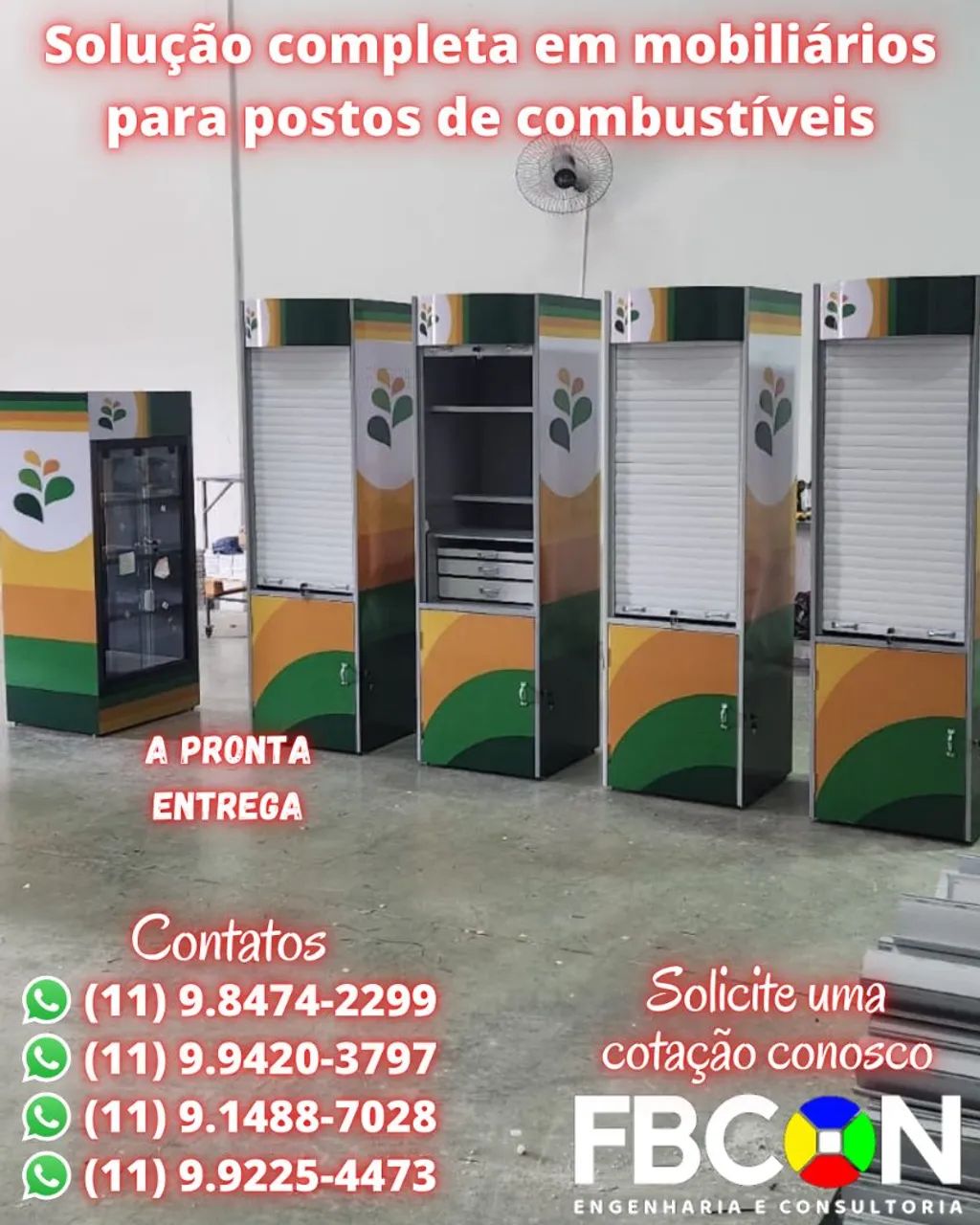 Mobiliários, expositores e comunicação visual para postos de combustíveis  - Foto 4