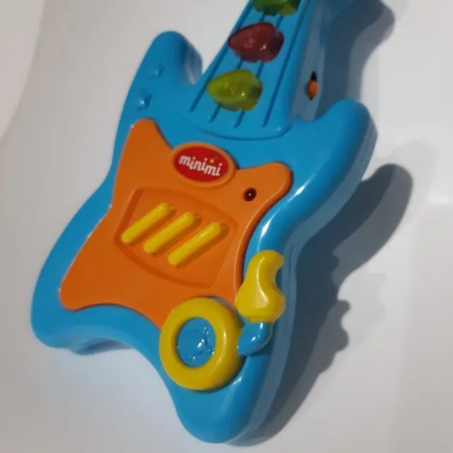 Guitarra de brinquedo Minimi com Som e Luz - Foto 4