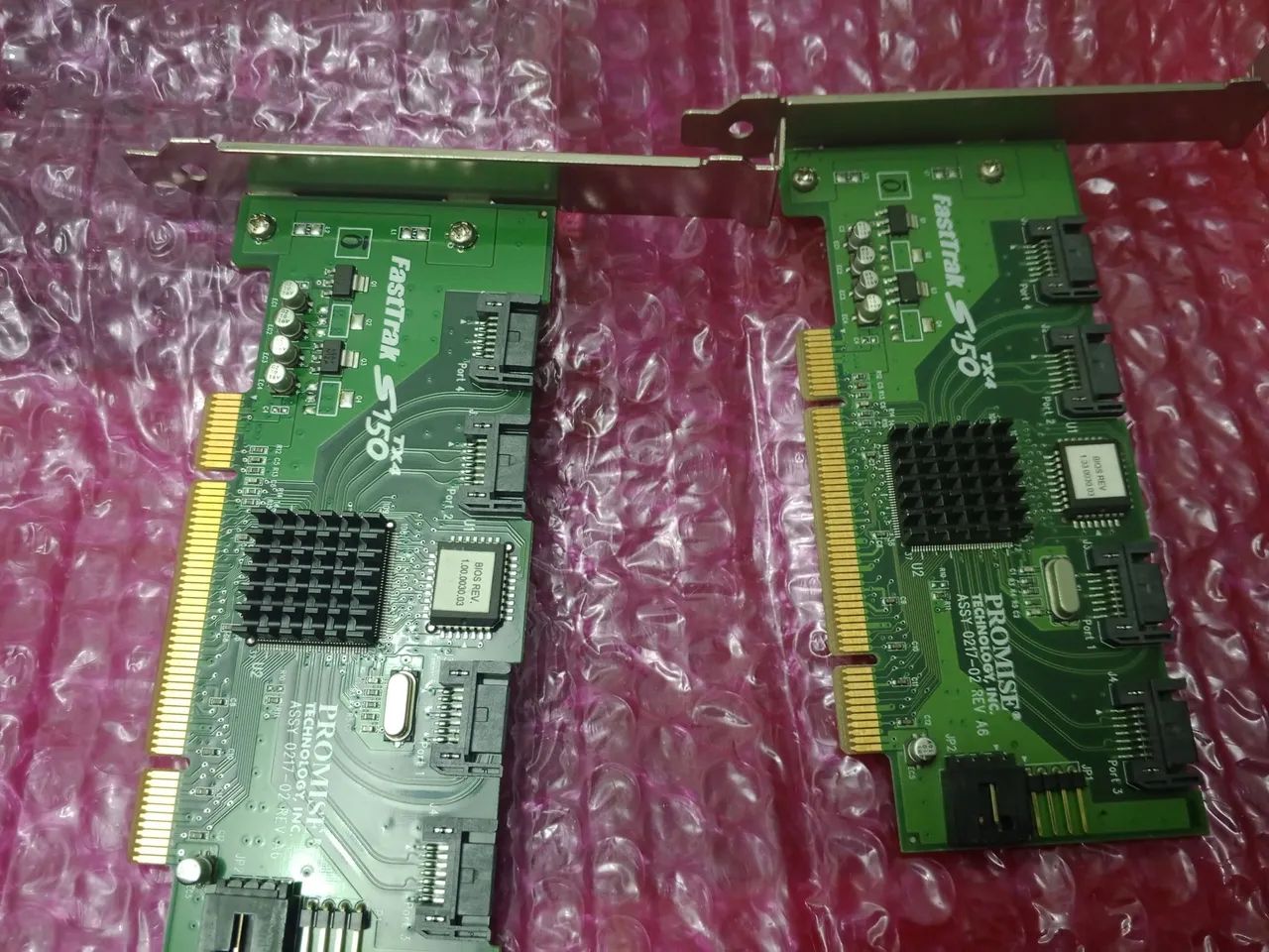 02 Placas Controladora Promise FastTrak S150 TX4 usadas 