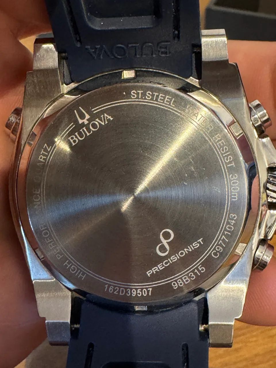 Relógio Bulova Precisionist 98B315 Cronógrafo - Foto 3