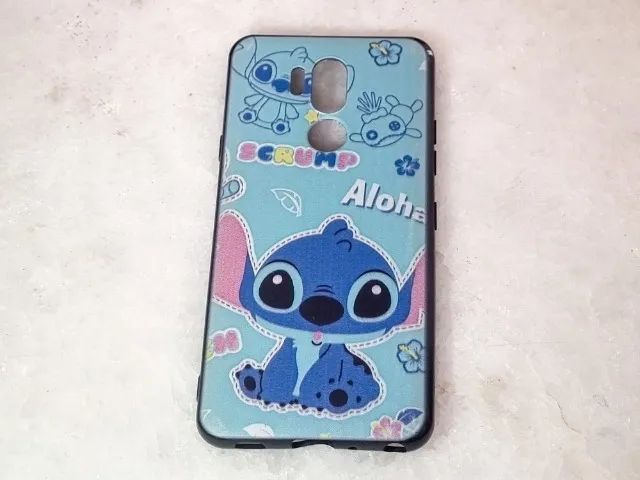 Capa LG G7 ThinQ - Personagem Stitch - Usada