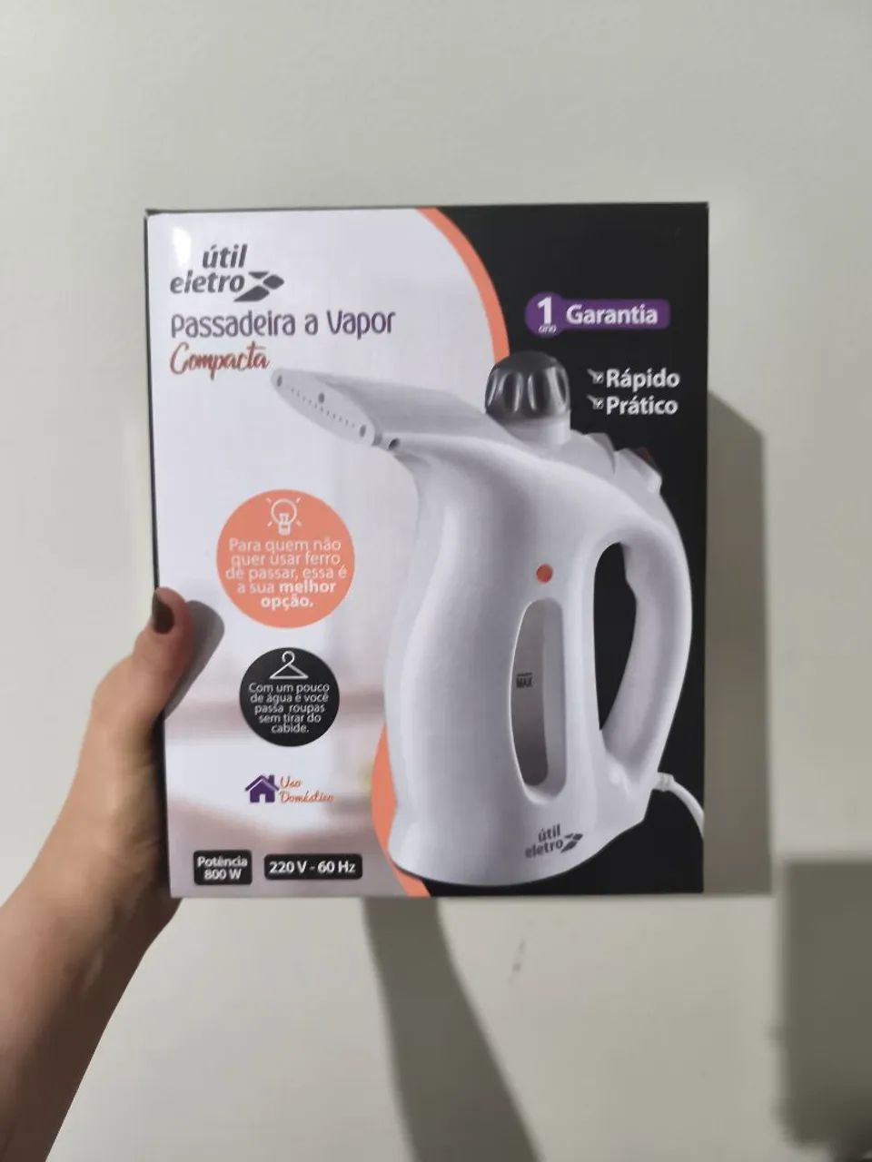 Ferro a vapor- passadeira