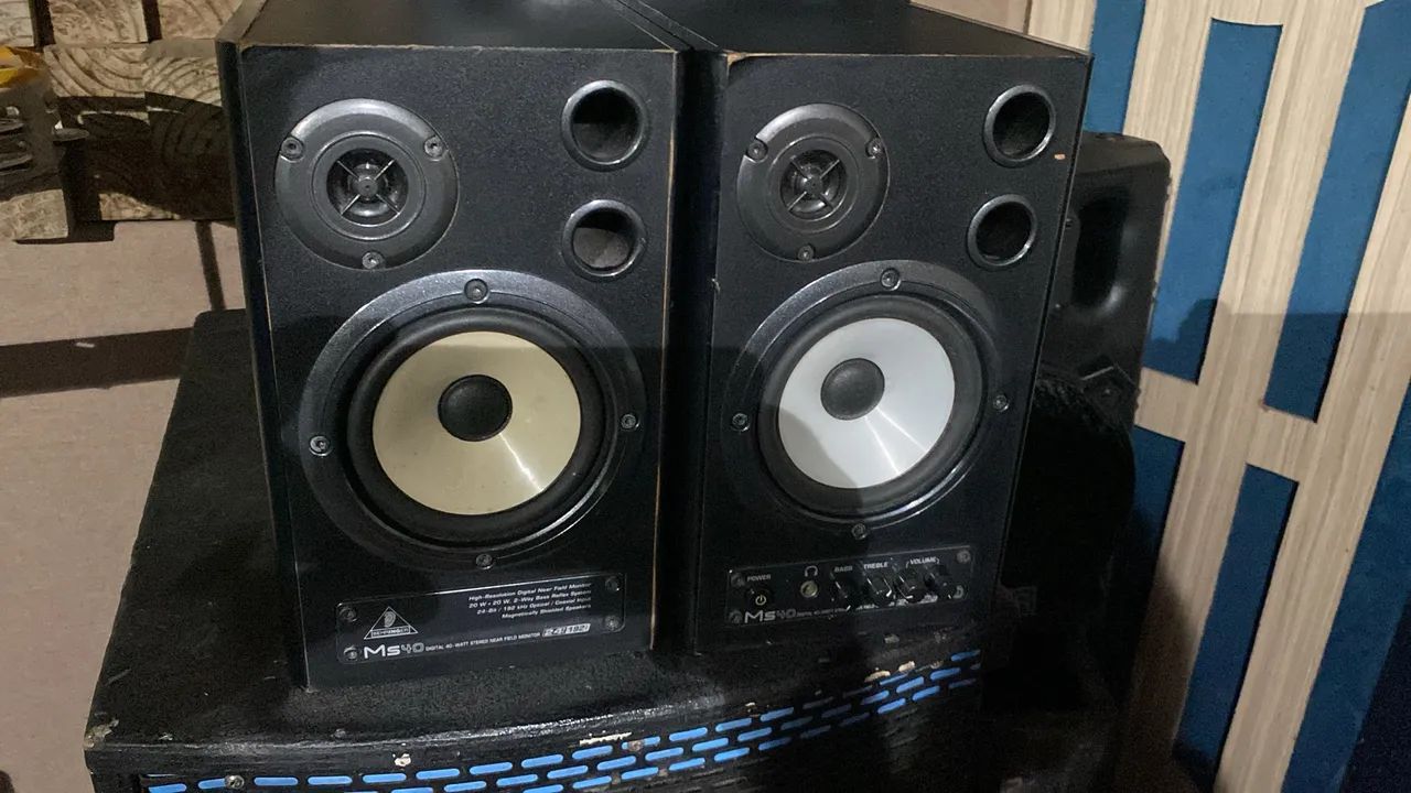 Caixa de Som Monitora M-Audio MS40