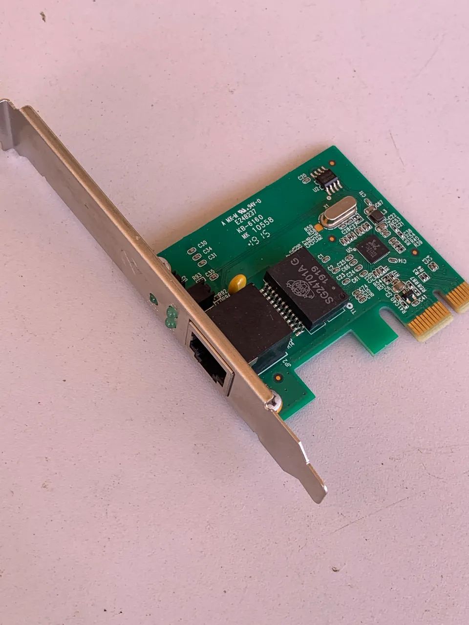 Placa rede pc rj45 mini pci-express tp-link tg-3468