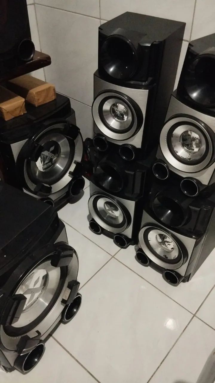 Caixas Mini system LG CM9520/ CM8520