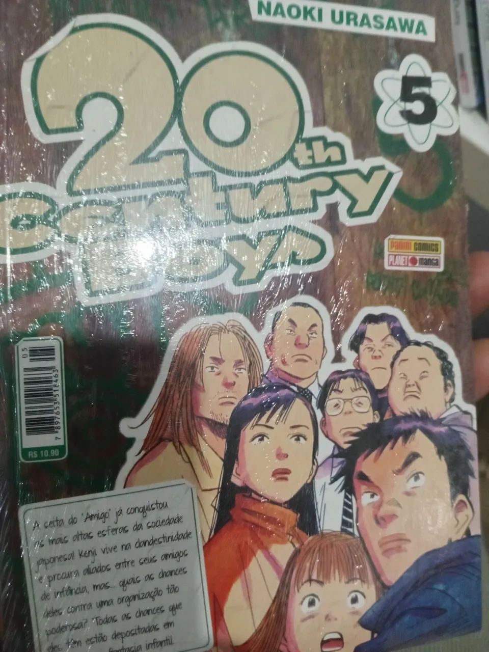 20th Century Boys mangá 3,4 e 5 lacrados - Foto 2
