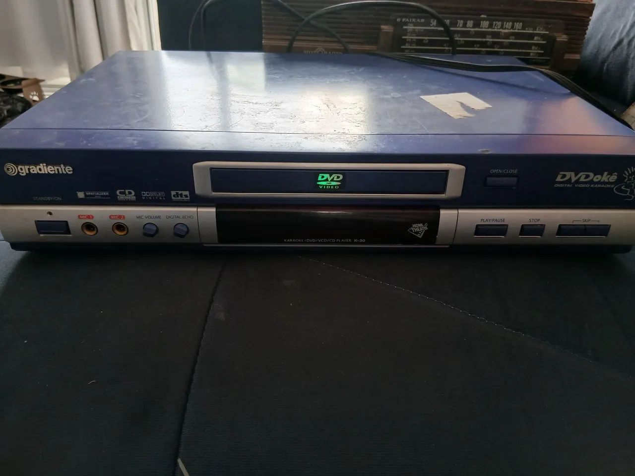 Dvd karaoke Gradiente k30