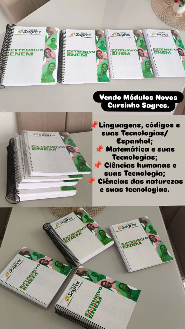 Módulos Novos Cursinho Sagres - ENEM