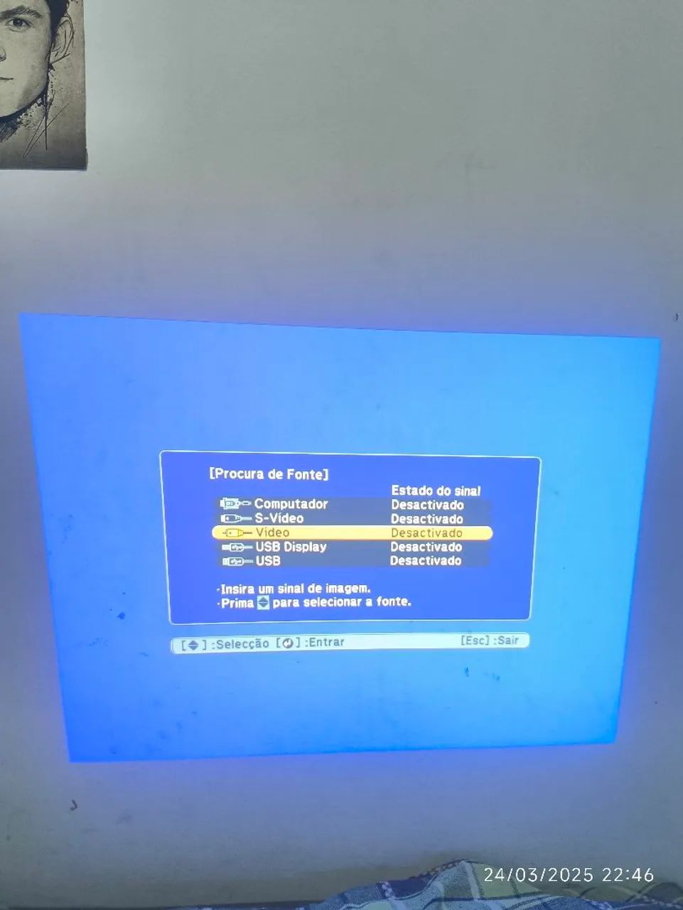 Projetor Epson PowerLite S11 - Foto 4