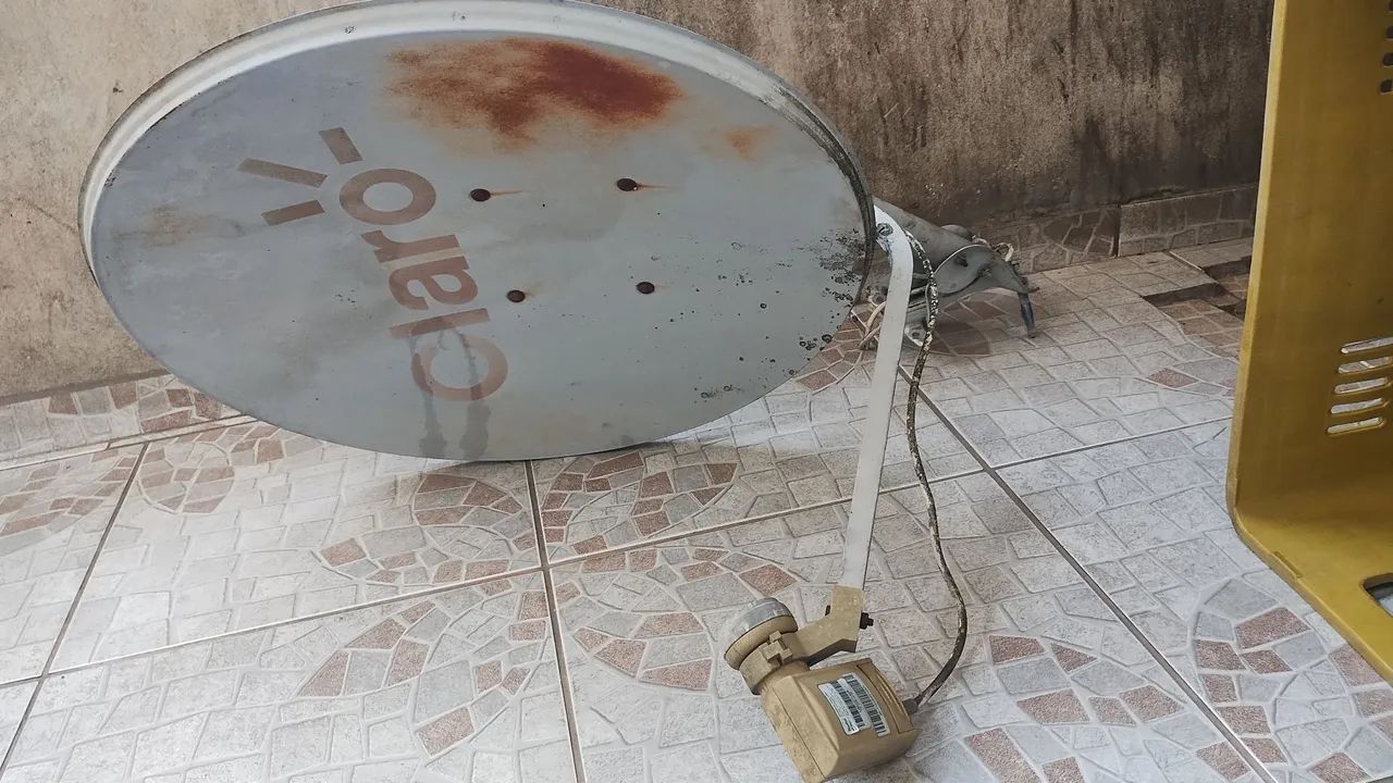 Antena digital claro parabólica 
