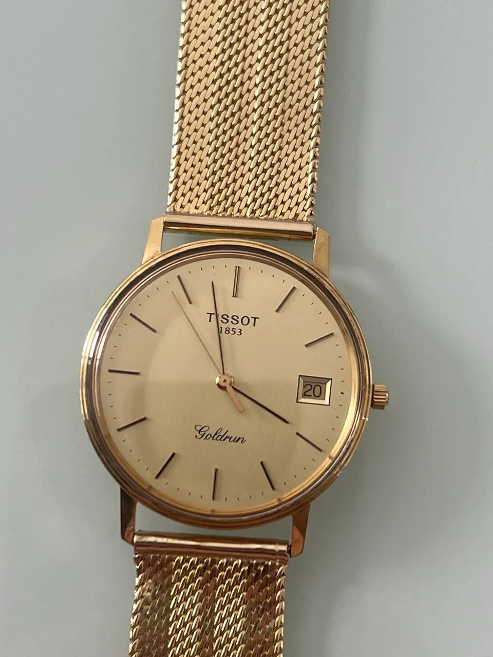 RELÓGIO OURO 18k TISSOT AUTOMÁTICO RELÍQUIA  - Foto 2