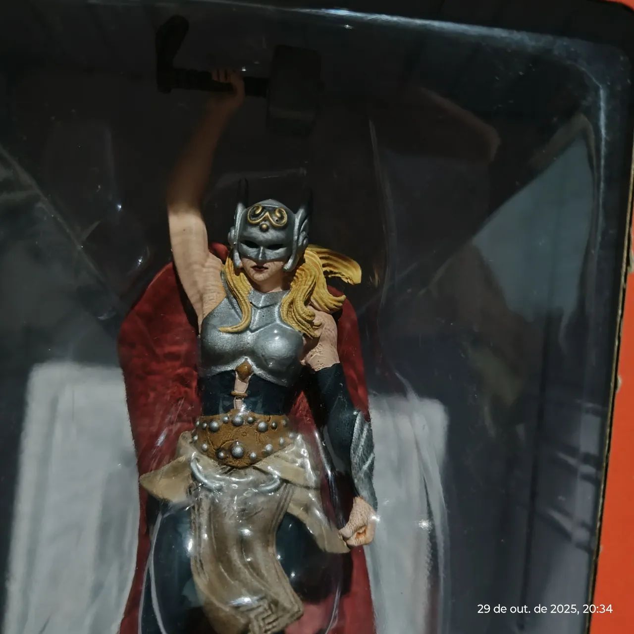 Coleção Eaglemoss Marvel Thor Jane Foster. Antigo  - Foto 2