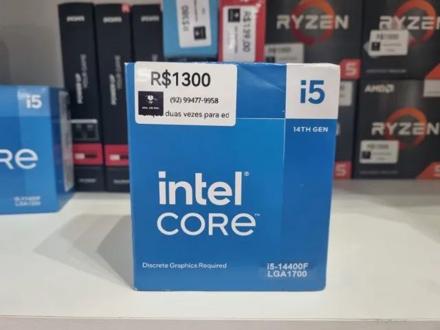 Intel i5 14400F Décima Quarta Geração