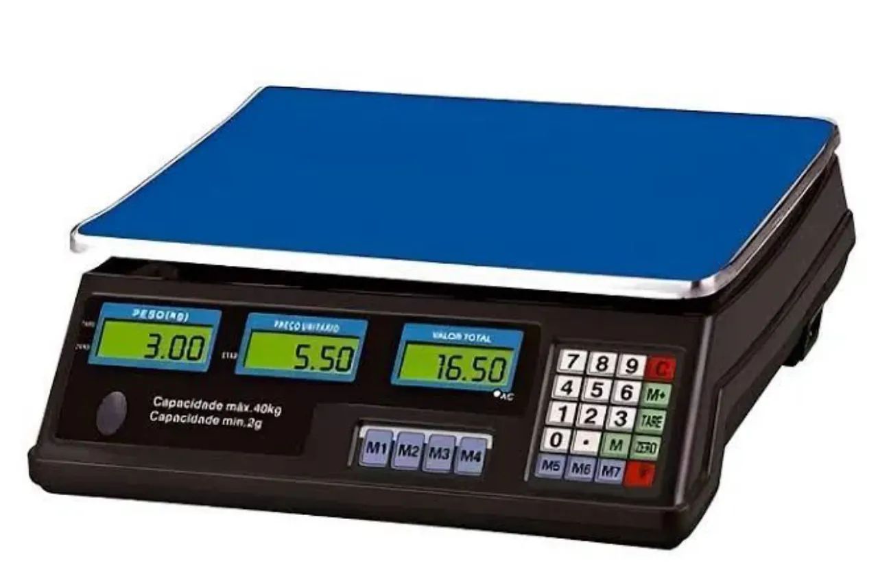 Balança D04 comercial. 40kg/02gr. Pronta entrega 