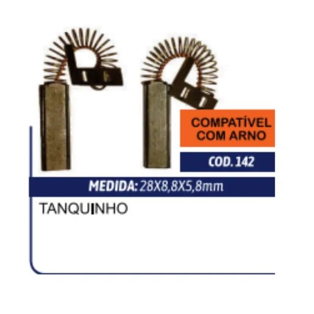 142 Carvao Escova Tanquinho Arno - novo - Foto 2