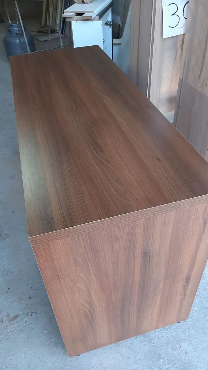 Escrivaninha Moderna de Madeira - Foto 3