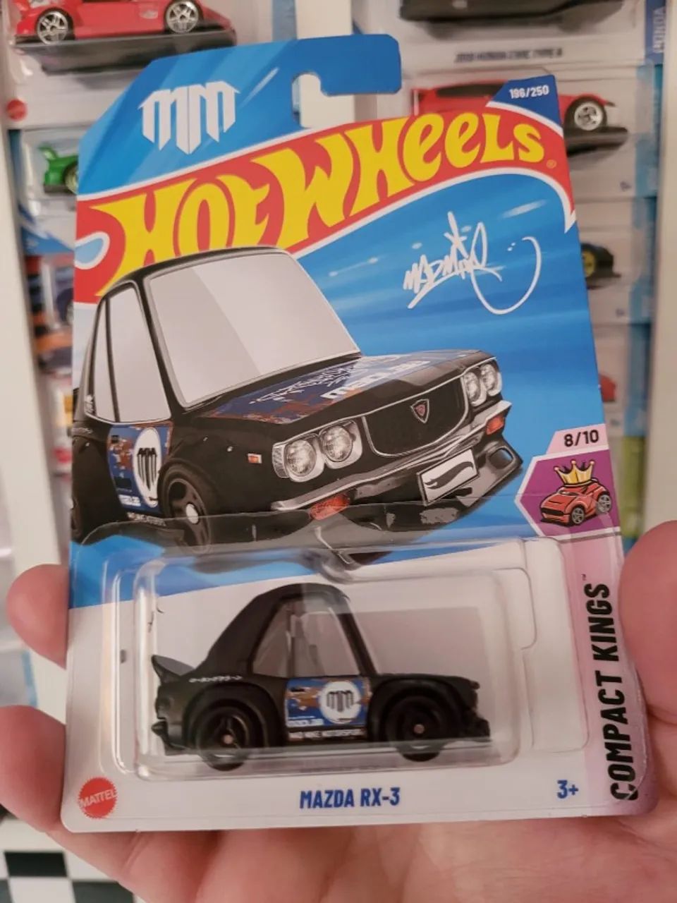 Trio Mazda RX-3 Mad Mike Tooned Hot Wheels. - Hobbies e coleções